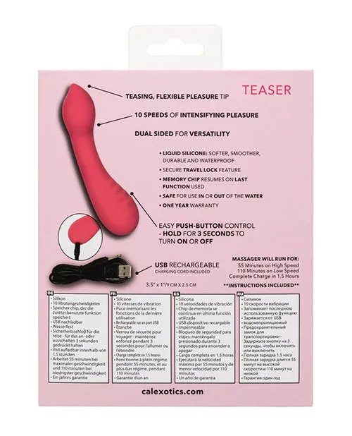 California Exotic Novelties Vibrators Liquid Silicone Pixies Pink
