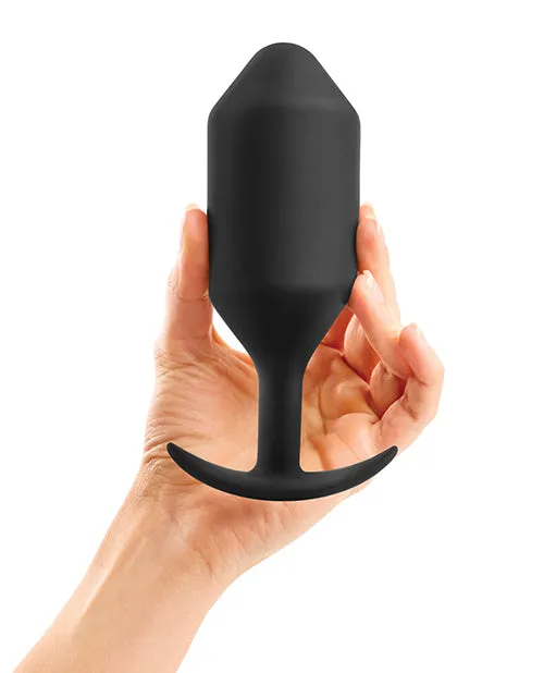 bVibe Anal bVibe Weighted Snug Plug 6 515 g Black