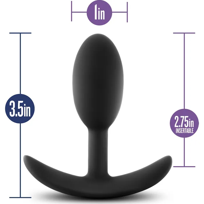 Anal Luxe Small Wearable Butt Plug Vibra Slim Luxe