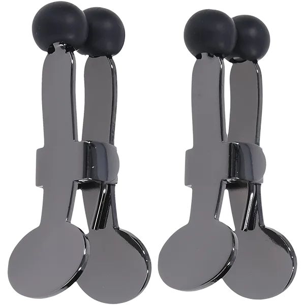Dildos Doc Johnson Merci Nippers Stainless Steel Nipple Clamps