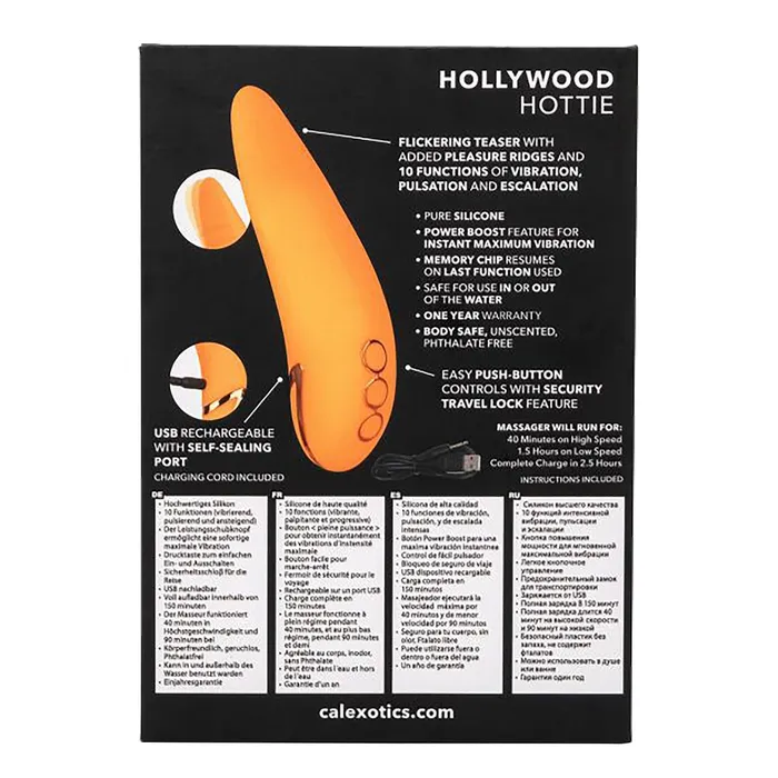 CalExotics California Dreaming Hollywood Hottie Orange CalExotics Vibrators