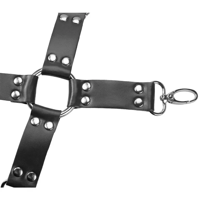 Love In Leather 9 Piece Bondage Kit Black LOVE IN LEATHER Couples