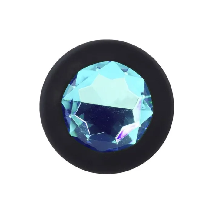 Anal Lovegasm Black Silicone Pretty Jeweled Butt Plug 3pcs Anal Training Set