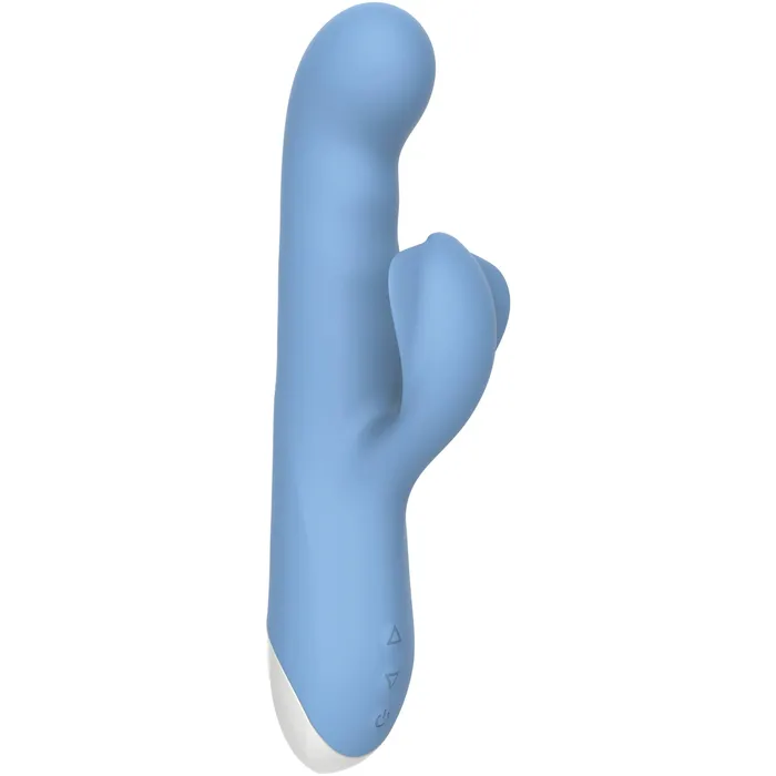 Evolved Evolved Thump and Thrust Powerful Rabbit Vibrator Blue Vibrators