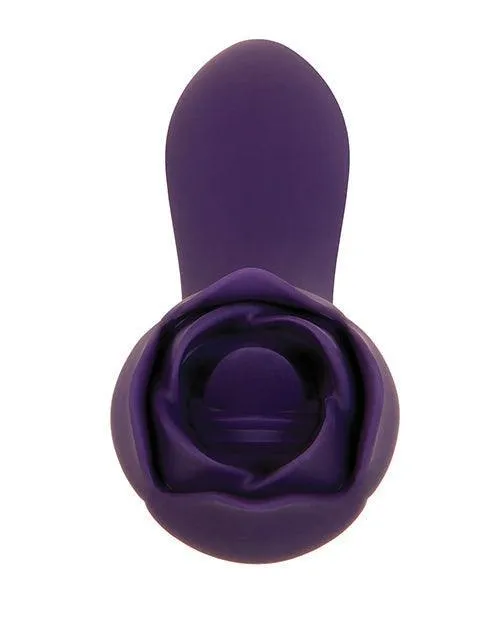 Evolved Novelties INC Evolved Thorny Rose Dual End Massager Purple Vibrators Evolved Novelties INC Evolved Thorny Rose Dual End Massager Purple Vibrators
