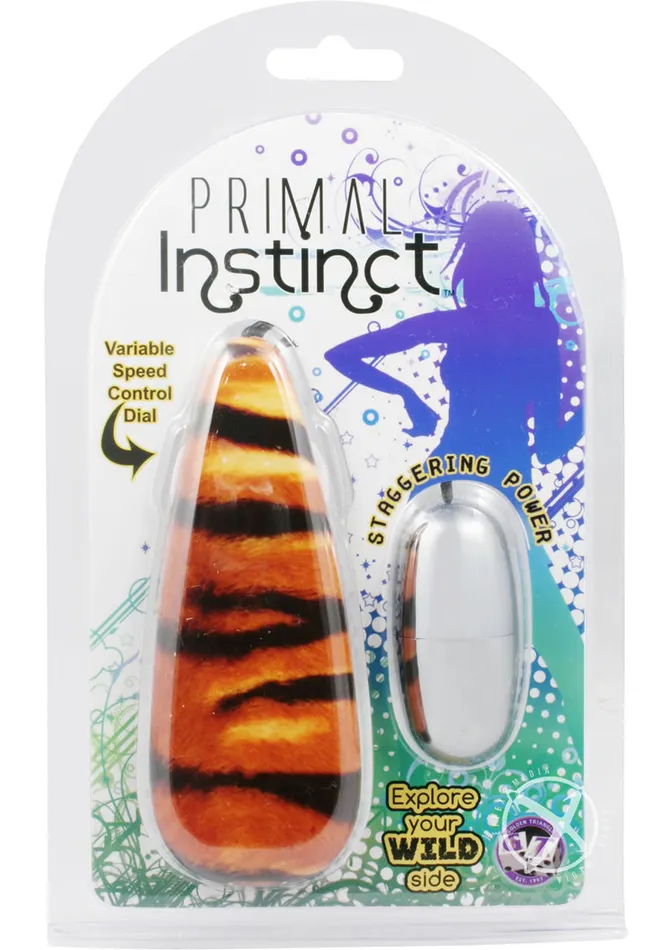 Primal Instinct Egg Tiger Primal Instinct Female Sex Toys
