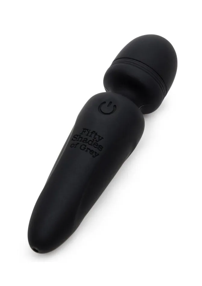 Vibrators Fifty Shades Of Grey Sensation Rechargeable Silicone Mini Wand Vibrator Fifty Shades of Grey