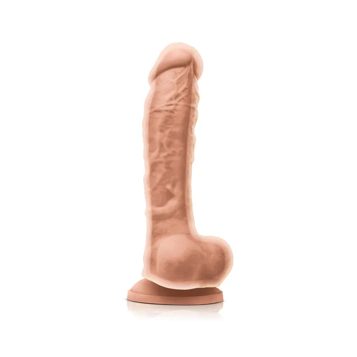 Dildos nsnovelties Colours Dual Density 8 Inch Dildo White Dildos nsnovelties Colours Dual Density 8 Inch Dildo White