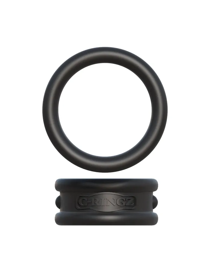 Fantasy CRingz Max Width Silicone Rings Black Pipedream Anal