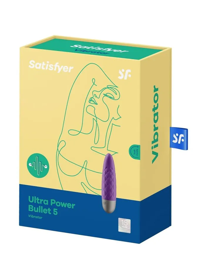 Female Sex Toys Satisfyer Satisfyer Ultra Power Bullet 5 Rechargeable Silicone Bullet Vibrator