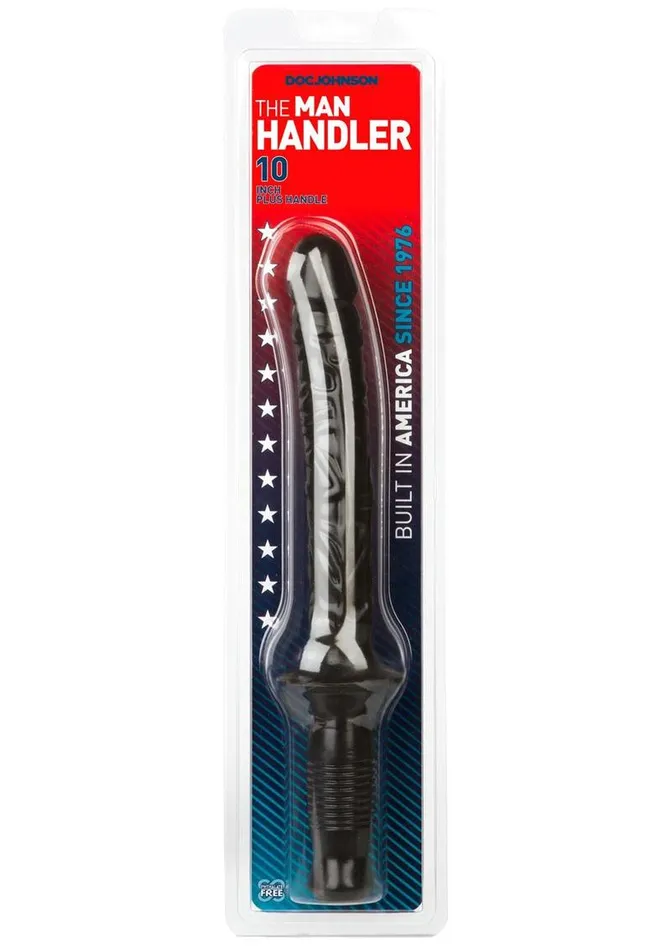 The Manhandler Dildo with Handle Doc Johnson Female Sex Toys