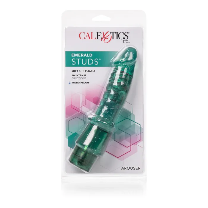 Vibrators CalExotics Emerald Studs Arouser Vibrators CalExotics Emerald Studs Arouser