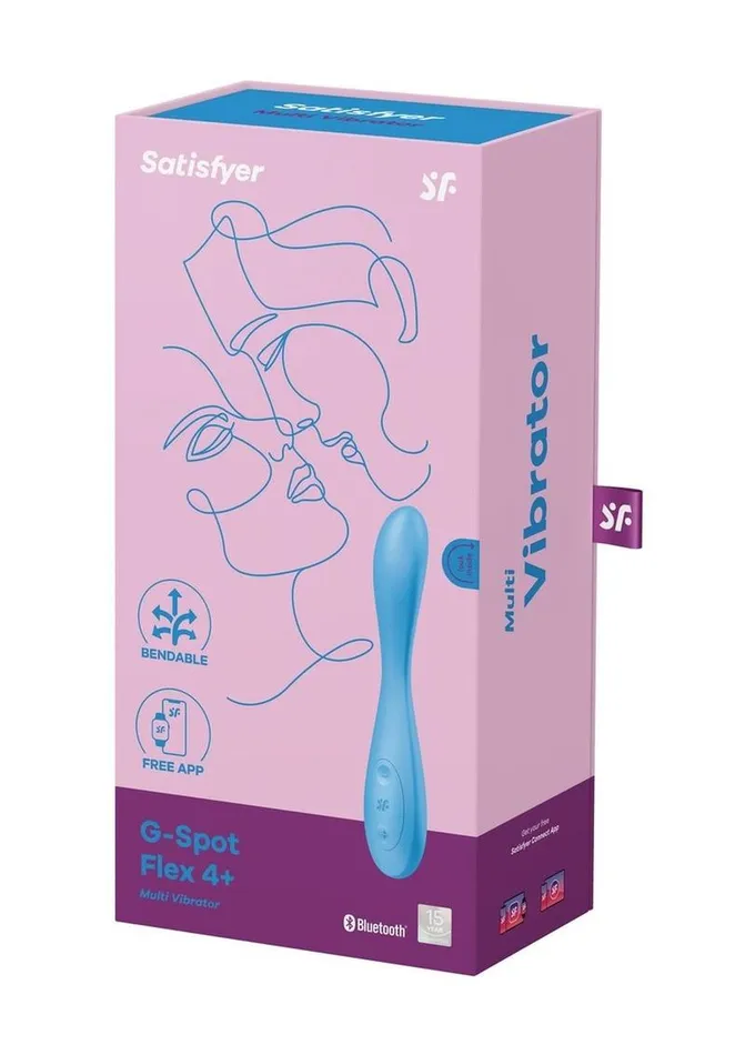 Vibrators Satisfyer Satisfyer GSpot Flex 4 Rechargeable Silicone Vibrator
